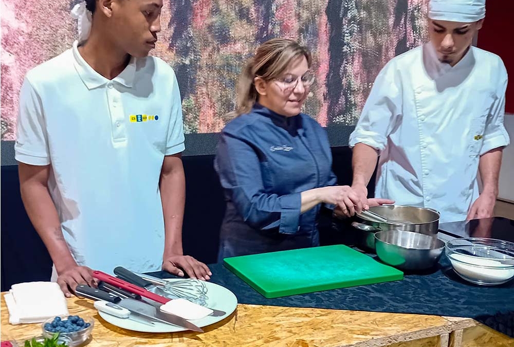 Alunos participam no evento “Momentos com vinho”