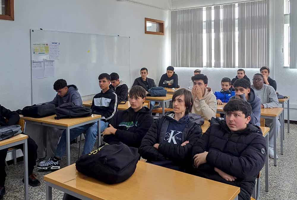 Os alunos participaram num workshop online promovido pela Siemens – programa SERPRO