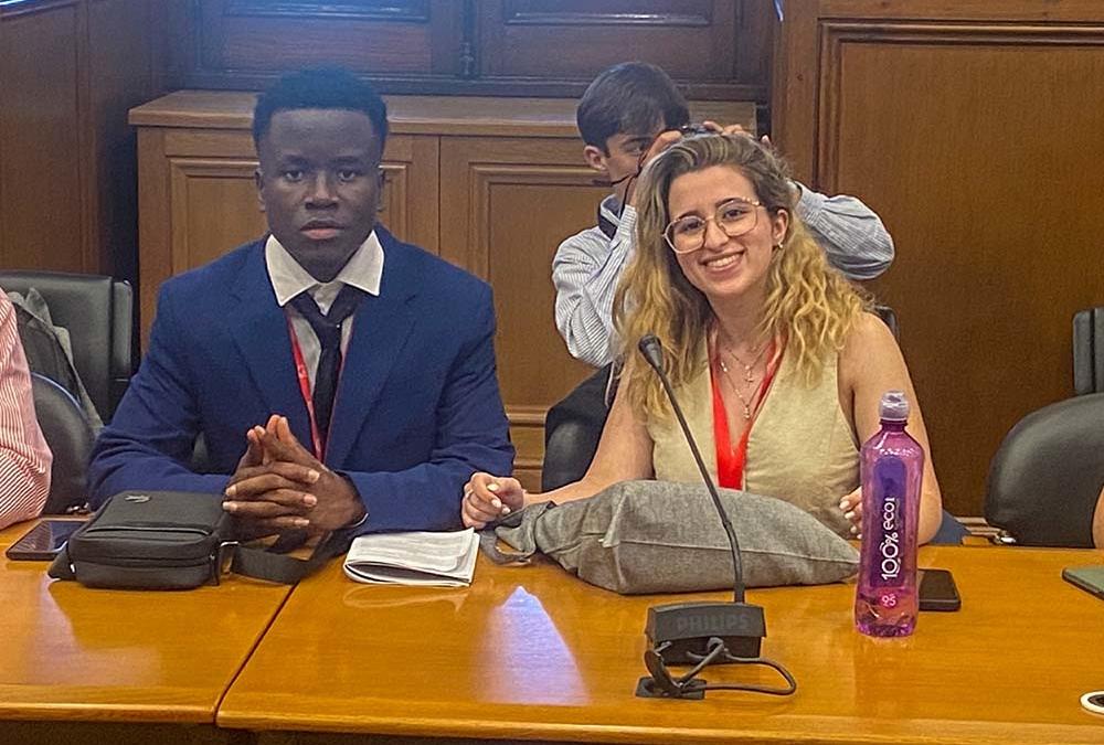 Trabalhos plenários no âmbito do “Parlamento dos Jovens”