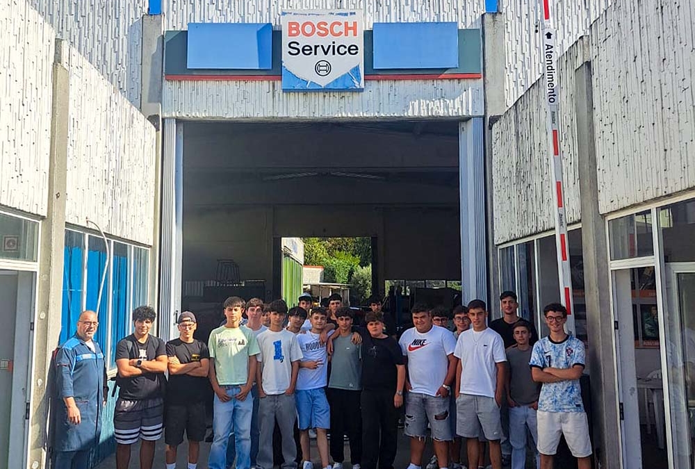 Visita de Estudo à Oficina Auto Ramiro, em Sernancelhe