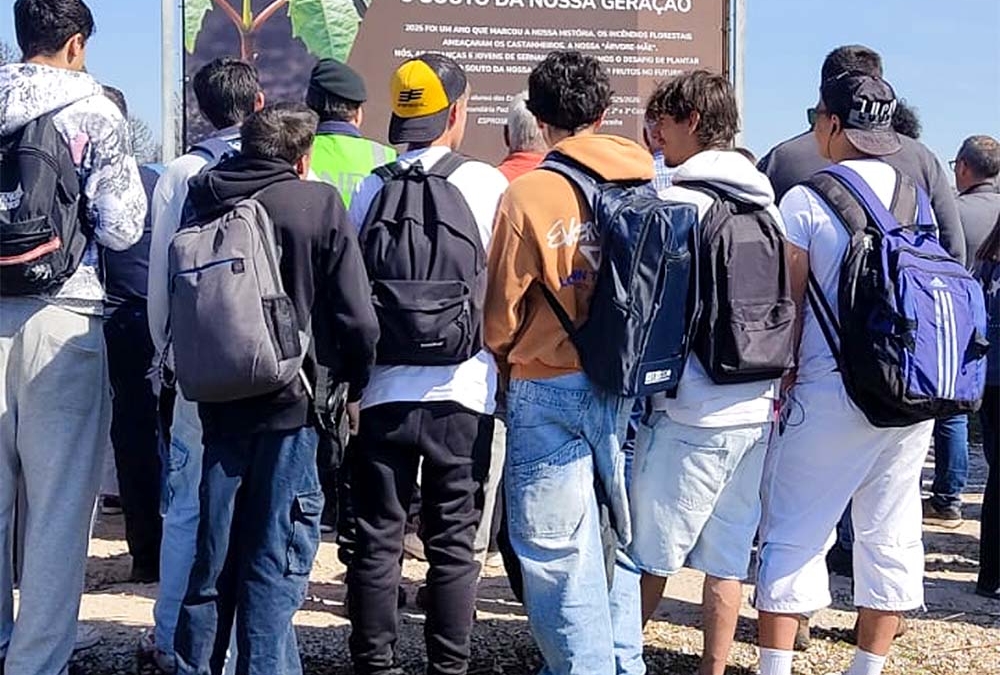 Alunos da ESPROSER participam no projeto “Souto da Nossa Geração”
