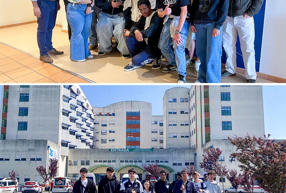 Visita de estudo ao Serviço de Informática do Hospital de Viseu e à Softinsa