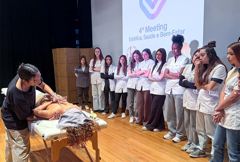 Visita de estudo ao 4º Meeting de Estética, Saúde e Bem-Estar