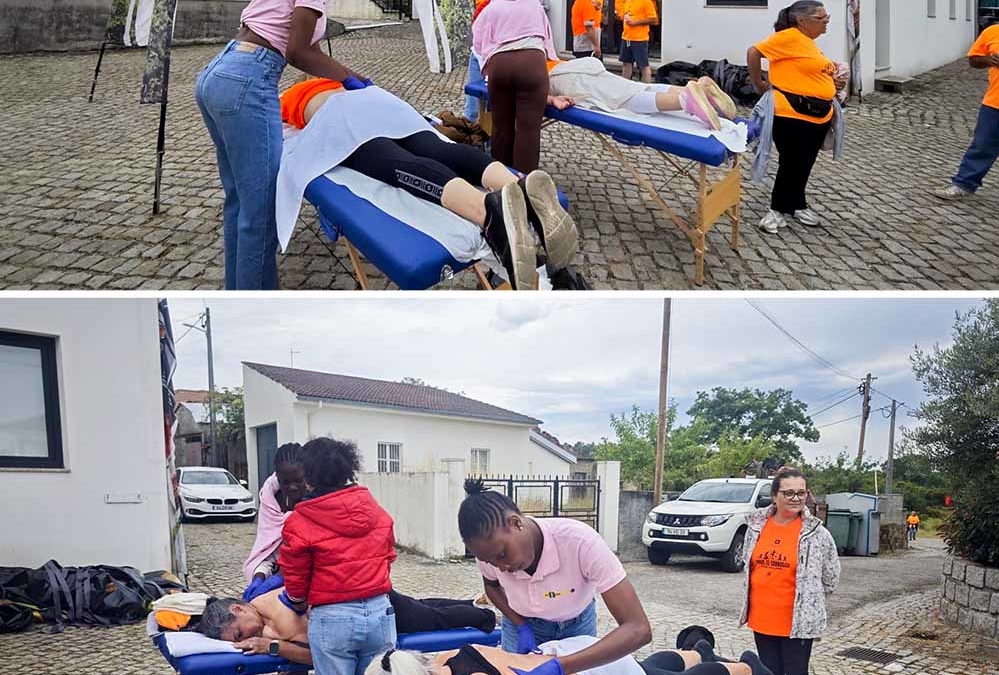 Caminhada Solidária contra o Cancro, na freguesia de Lamosa